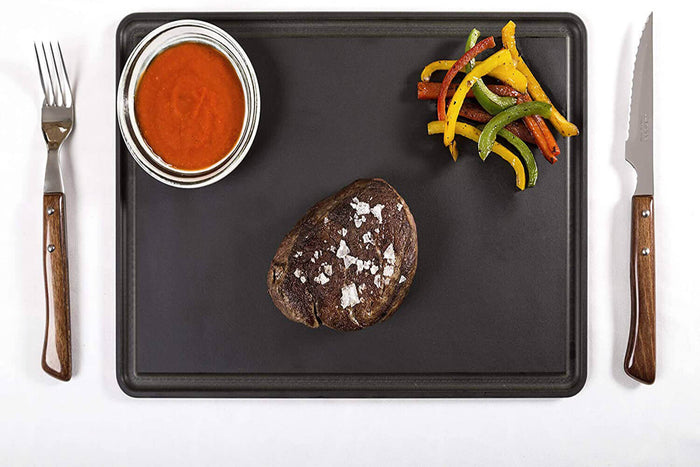 Couteau à steak Arcos Gregorio manche bois lame crantée 11cm