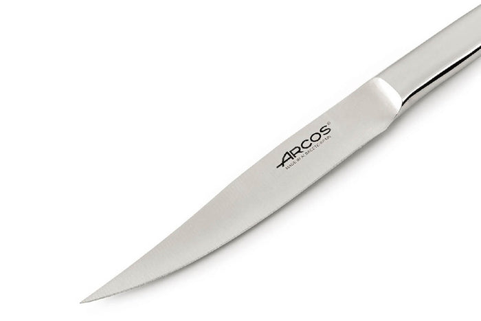 Couteau à steak Arcos The Origin forgé tout inox lame lisse 11cm