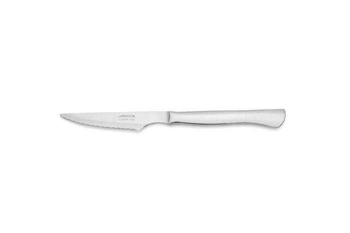 Couteau à steak Arcos tout inox lame crantée 11cm