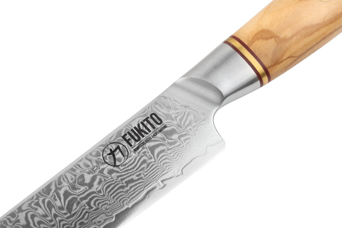 Couteau à steak Fukito Olive Damas 14Cr 12cm
