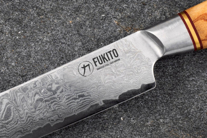 Couteau à steak Fukito Olive Damas 14Cr 12cm