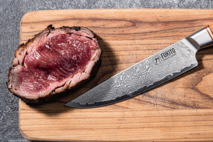 Couteau à steak Fukito Olive Damas 14Cr 12cm