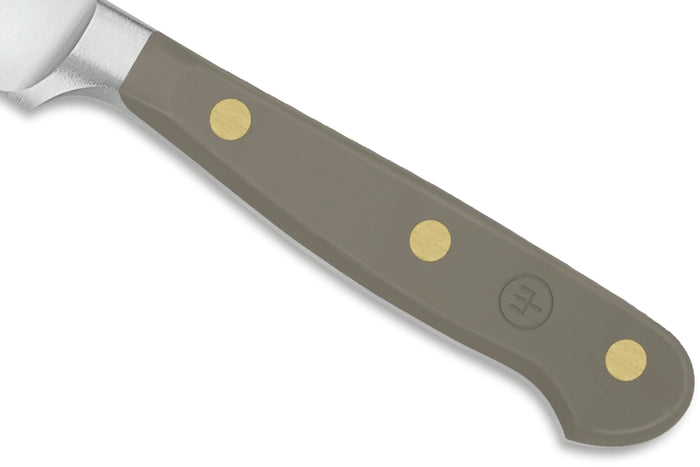 Couteau à steak Wusthof Classic Colour Velvet Oyster forgé lame 12cm