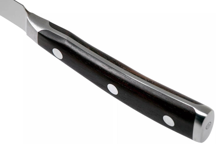 Couteau à steak Wüsthof Ikon forgé 12cm en bois de grenadille