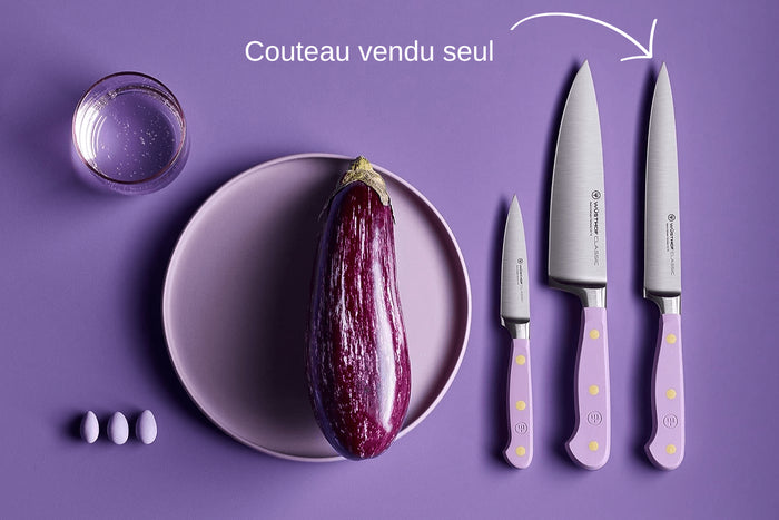 Couteau à trancher Wusthof Classic Colour Purple Yam forgé lame 16cm