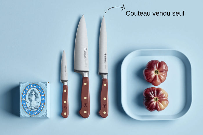 Couteau à trancher Wusthof Classic Colour Tasty Sumac forgé lame 16cm