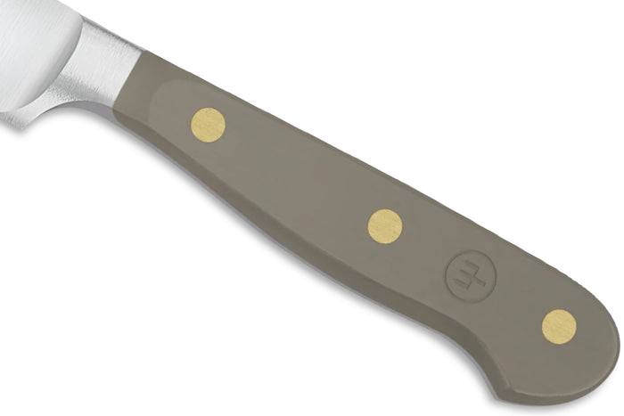 Couteau à trancher Wusthof Classic Colour Velvet Oyster forgé lame 16cm