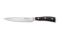 Couteau à trancher/universel Wüsthof Ikon forgé 16cm en bois de grenadille