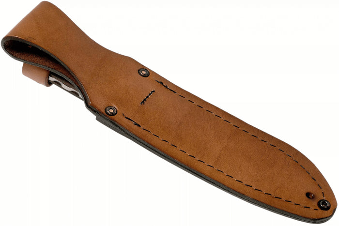 Couteau Benchmade Saddle Mountain Skinner 15002 lame 10,7cm manche bois stabilisé + étui en cuir