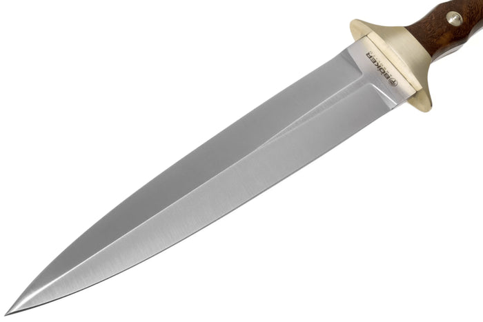 Couteau Böker Arbolito Colmillo Guayacan 02BA918G lame en acier 25cm manche en bois de Guayacan + étui en cuir