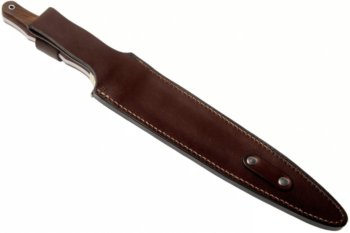 Couteau Böker Arbolito Colmillo Guayacan 02BA918G lame en acier 25cm manche en bois de Guayacan + étui en cuir