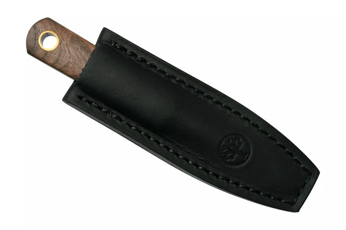 Couteau Böker Barlow BFF 120506 lame en acier 7cm manche en noyer + étui en cuir