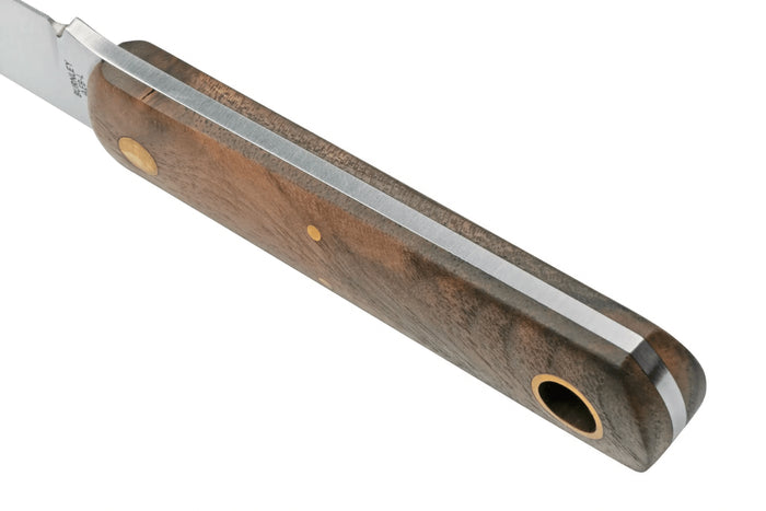 Couteau Böker Barlow BFF 120506 lame en acier 7cm manche en noyer + étui en cuir