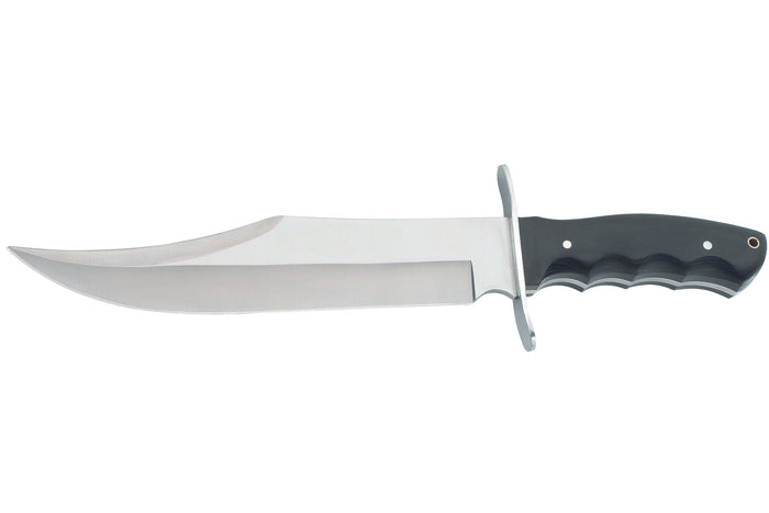 Couteau Bowie Herbertz 102325 lame 24,8cm manche pakkawood + étui en cuir