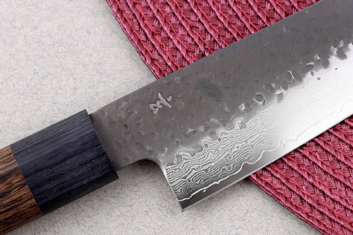 Couteau bunka 14,5cm japonais Shizu Hamono Gen VG10 damas