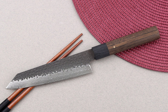 Couteau bunka 14,5cm japonais Shizu Hamono Gen VG10 damas