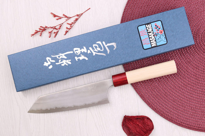 Couteau bunka 16,5cm japonais artisanal Masakage Yuki Shirogami 2
