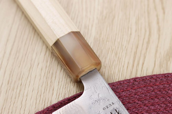 Couteau bunka 17cm japonais artisanal Yuzo Haruto Damas