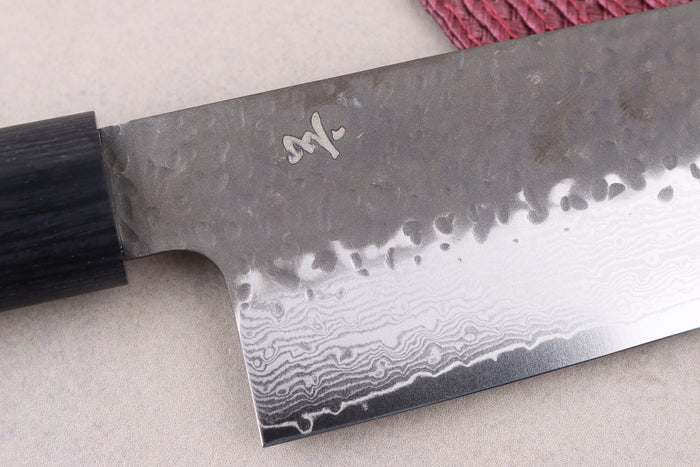 Couteau bunka 19cm japonais Shizu Hamono Gen VG10 damas