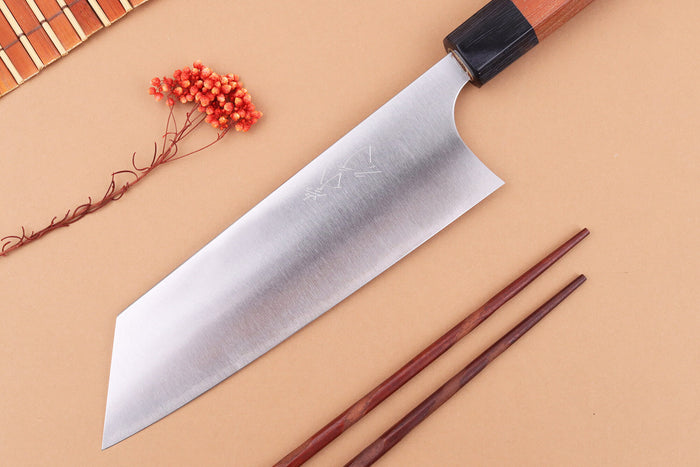 Couteau bunka japonais artisanal Shibata Koutetsu R2 18cm