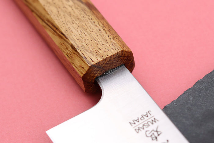 Couteau bunka japonais artisanal Wusaki Migaki G3 16,5cm