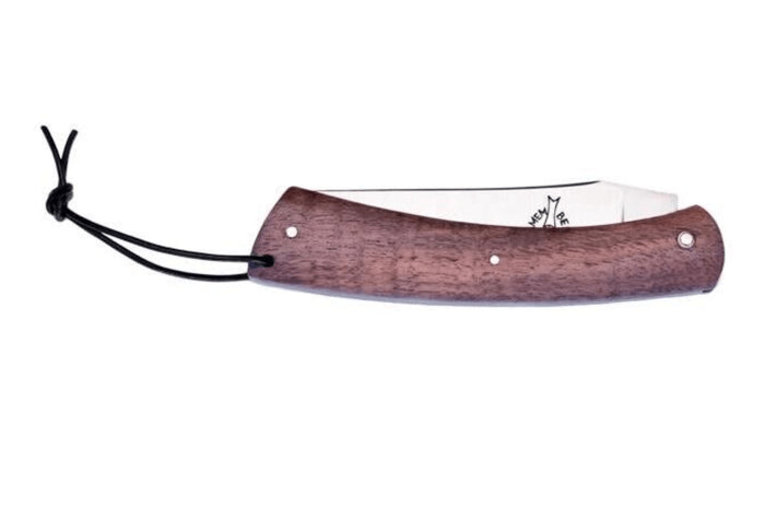 Couteau Camembert Sauveterre artisanal plein manche noyer 11cm