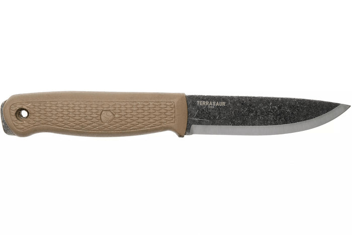 Couteau Condor Terrasaur Désert 63846 lame 10,5cm manche polypropylène tan + étui