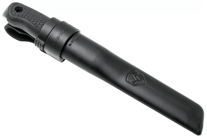 Couteau Condor Terrasaur Désert 63847 lame 10,5cm manche polypropylène noir + étui