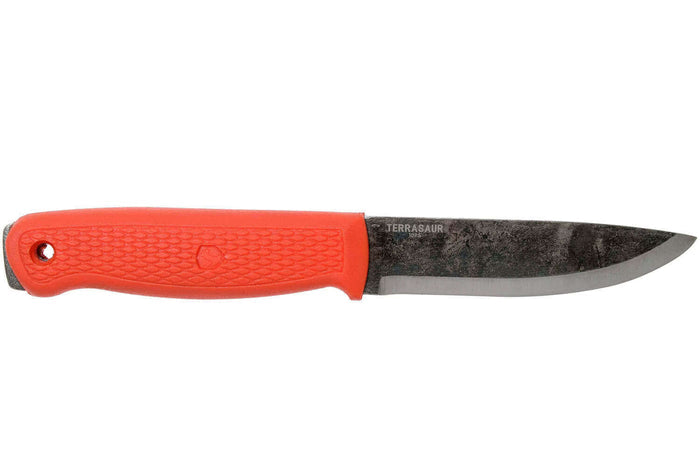 Couteau Condor Terrasaur Désert 63849 lame 10,4cm manche polypropylène orange avec étui