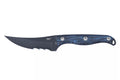 Couteau CRKT Clever Girl 2709B.CR lame semi-dentée 11,6cm manche G10 bleu et noir + étui