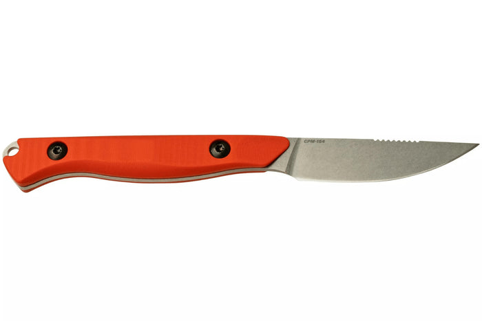 Couteau de chasse Benchmade Flyway 15700 lame 6,9cm manche G10 orange + étui Boltaron
