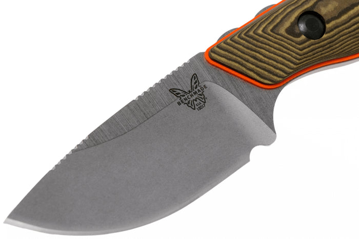 Couteau de chasse Benchmade Hidden Canyon Hunter 15017-1 lame 7cm manche G10/Richtlite + étui boltaron
