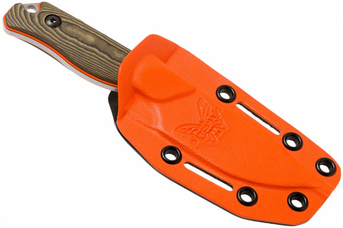 Couteau de chasse Benchmade Hidden Canyon Hunter 15017-1 lame 7cm manche G10/Richtlite + étui boltaron
