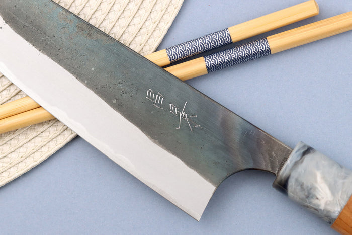 Couteau de chef 18cm japonais artisanal Masakage Mizu