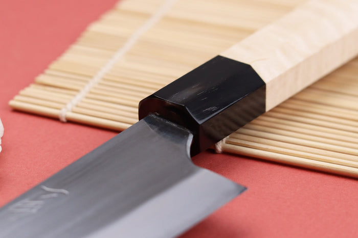 Couteau de chef 18cm japonais artisanal Naoki Mazaki WS2 poli
