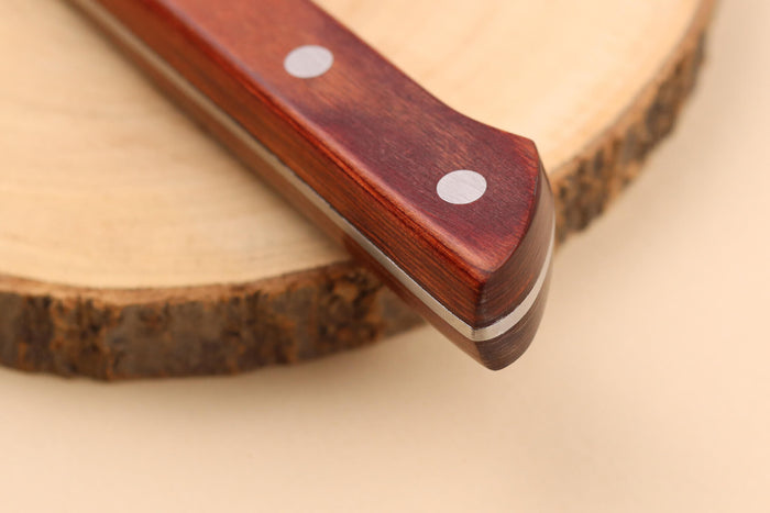 Couteau de chef 18cm japonais Satake Cutlery Brown Pakkawood