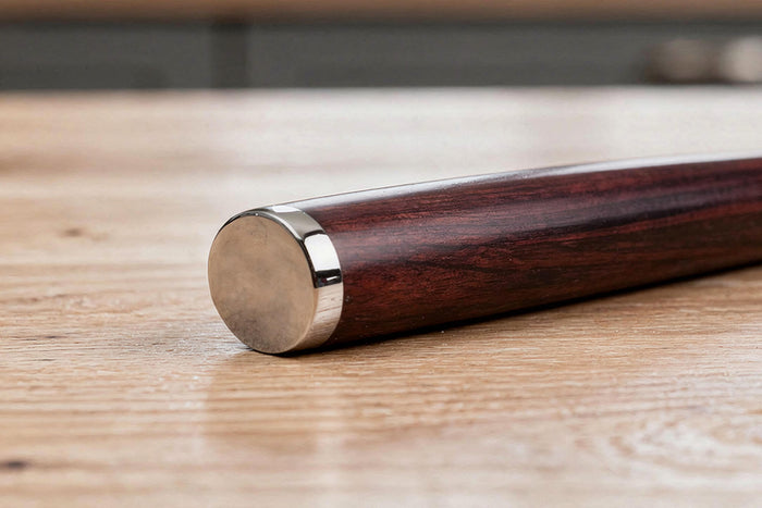 Couteau de chef 20cm Fukito Ébène Damas martelé