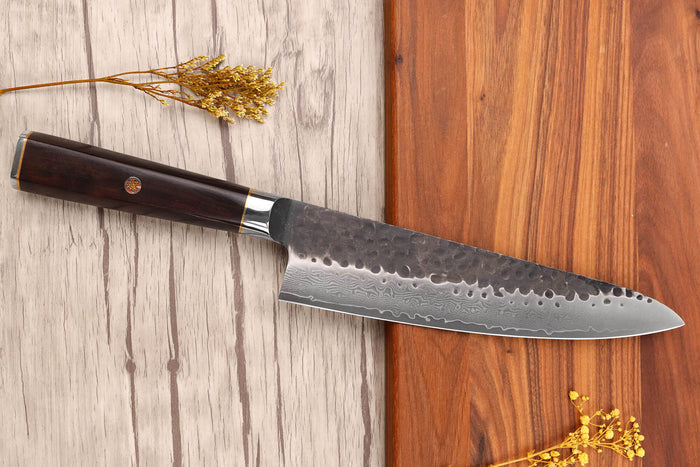 Couteau de chef 20cm Fukito Ébène Damas VG10