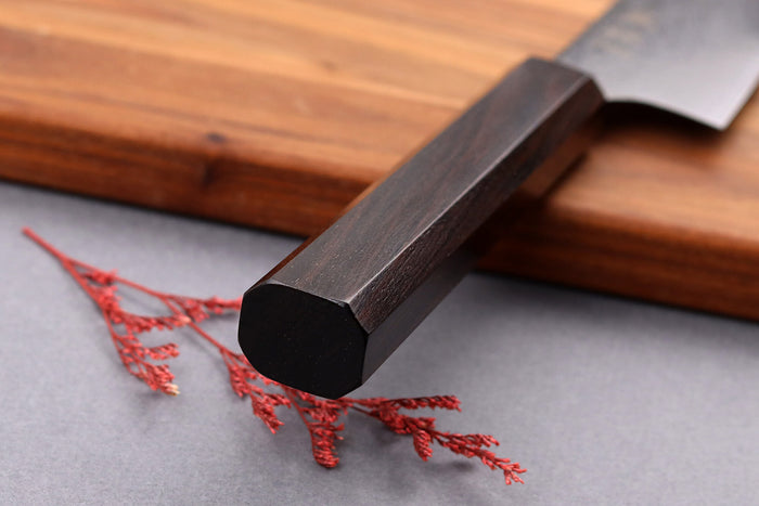 Couteau de chef 20cm japonais artisanal Yuzo Kurogane Damas VG10