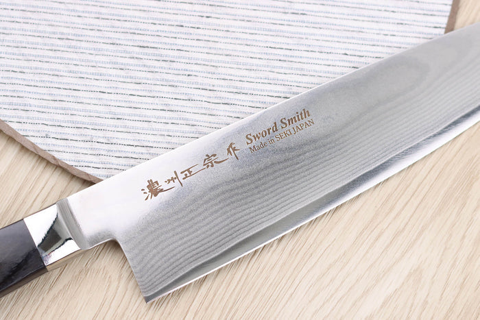 Couteau de chef 20cm japonais Satake Cutlery damas 69 couches