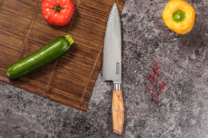 Couteau de chef 20cm Wusaki Fujiko 10CR damas