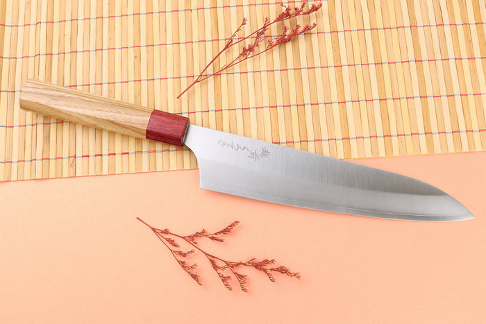 Couteau de chef 21cm japonais artisanal Makoto Kurosaki Ryusei VG7
