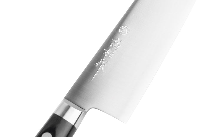 Couteau de chef 21cm japonais artisanal Takamura VG10 poli