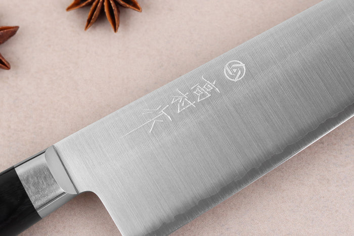 Couteau de chef 21cm japonais artisanal Takamura VG10 poli