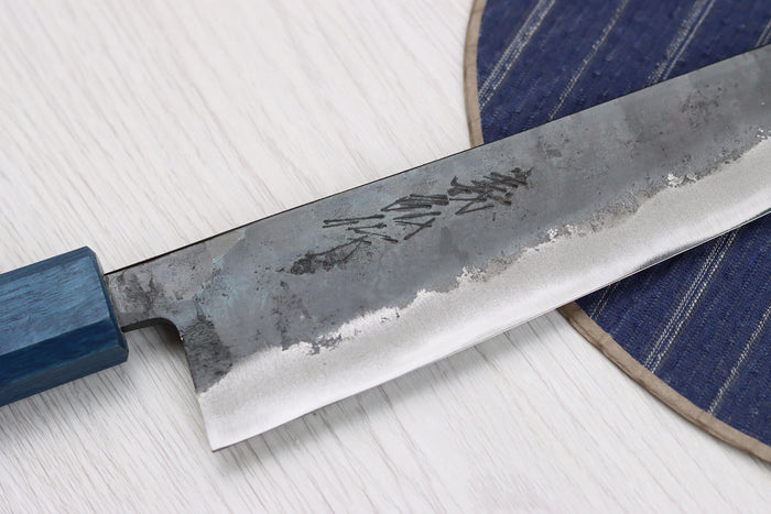 Couteau de chef 21cm japonais artisanal Yoshihiro Rugged Black