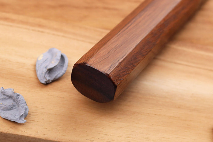 Couteau de chef 21cm japonais artisanal Yuzo Black Nashiji