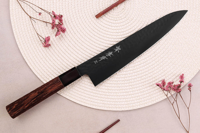Couteau de chef 21cm japonais Sakai Takayuki Kurokage VG10 manche en wengé