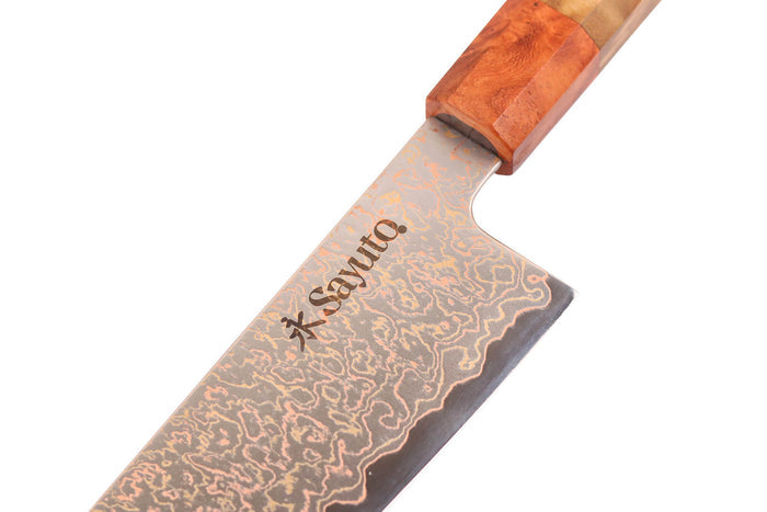 Couteau de chef 21cm Sayuto Érable Damas 12Cr