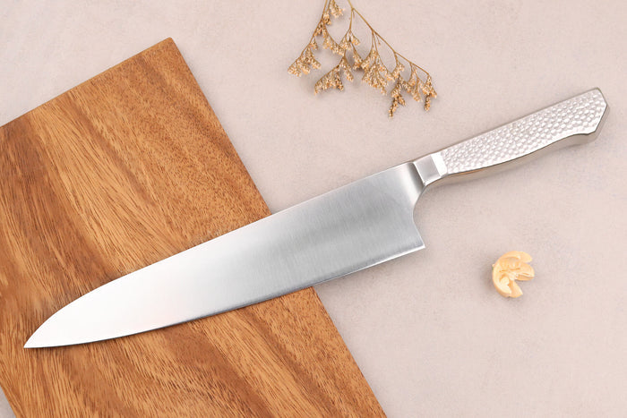 Couteau de chef alvéolé japonais Glestain Home Series 21cm