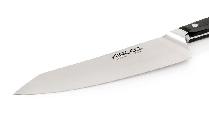 Couteau de chef Arcos Eclipse lame 20cm manche acrylique noir nacré